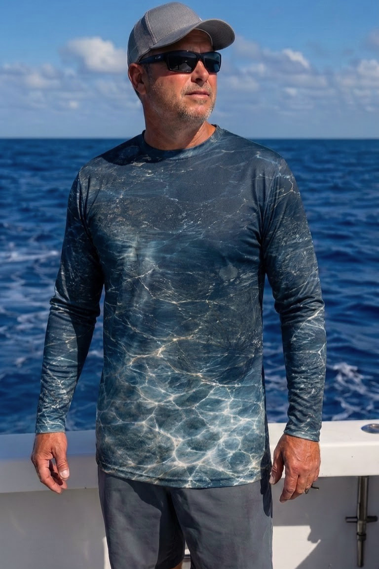 Performance Fishing Long Sleeve - Oyster Reef Redfish Duo - ULS493K image 3