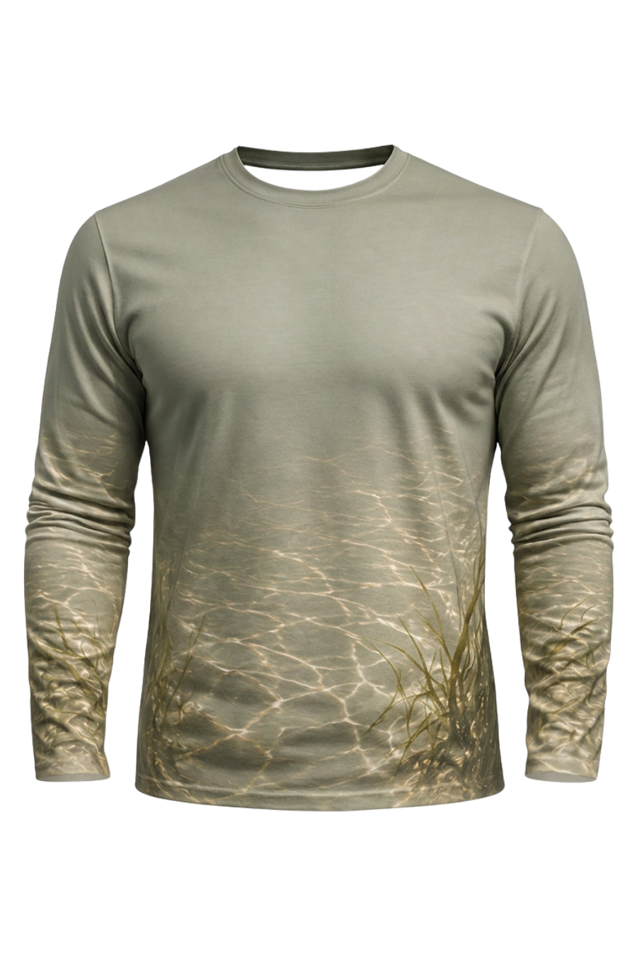 Performance Fishing Long Sleeve - Shallow Grass Redfish Strike - ULS494K image 6