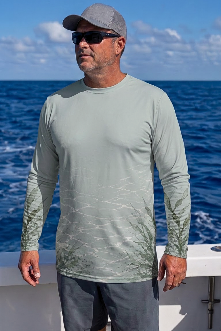 Performance Fishing Long Sleeve - Clear Weedbed Musky Ambush - ULS495K image 3