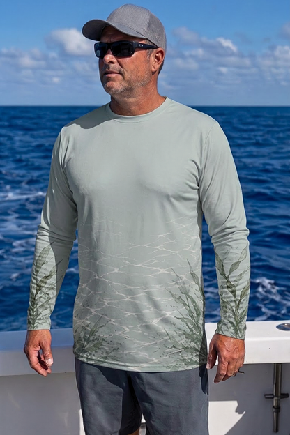Performance Fishing Long Sleeve - Clear Weedbed Musky Ambush - ULS495K image 3