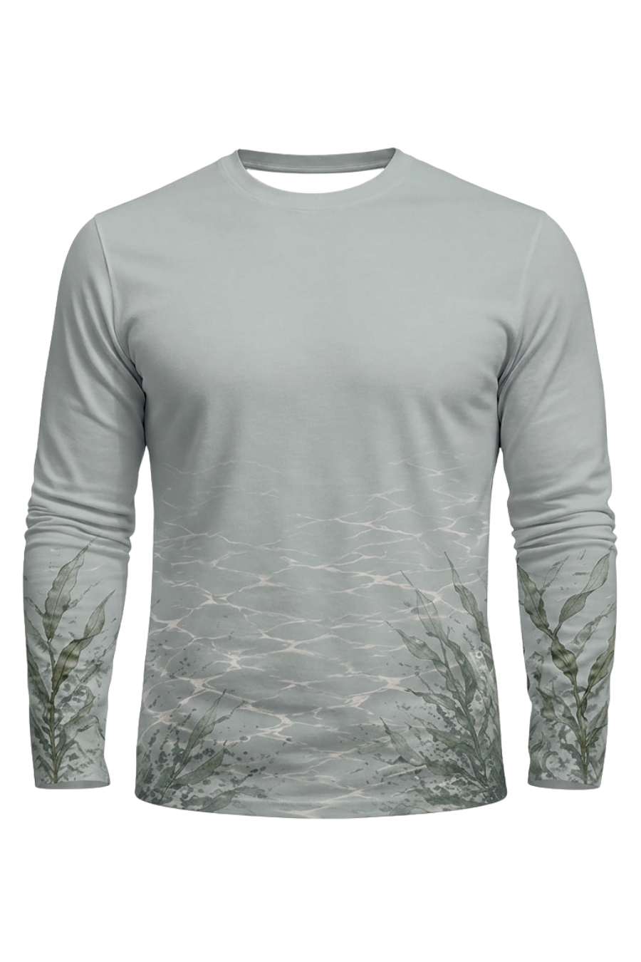 Performance Fishing Long Sleeve - Clear Weedbed Musky Ambush - ULS495K image 6