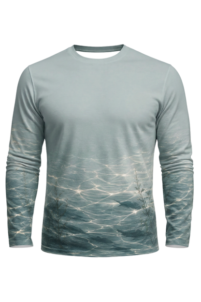 Performance Fishing Long Sleeve - Crystal Water Musky Mallard Breach - ULS496K image 6
