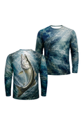 Performance Fishing Long Sleeve - Ocean Current Snook Breach - ULS498K image 1