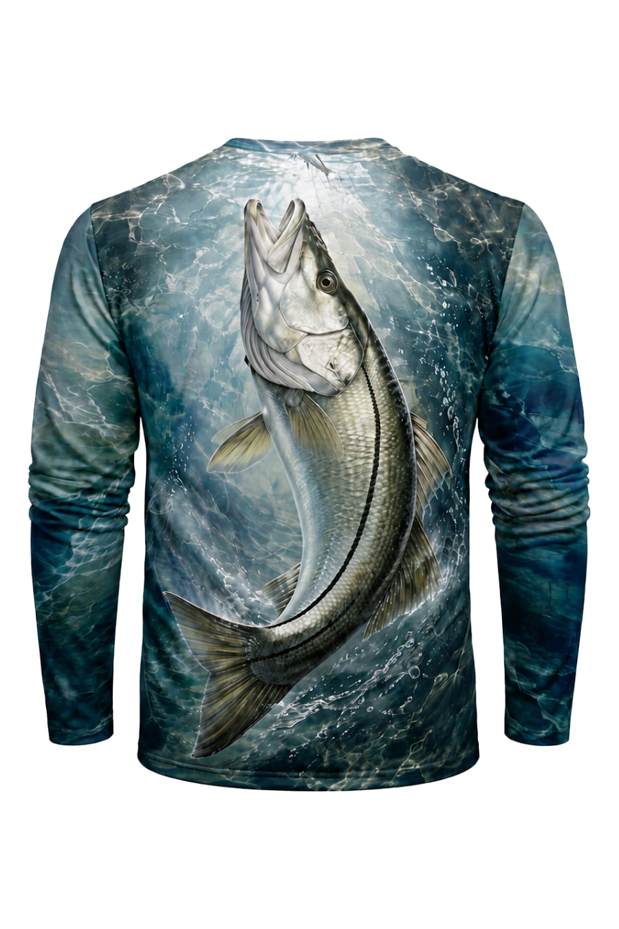 Performance Fishing Long Sleeve - Ocean Current Snook Breach - ULS498K image 5
