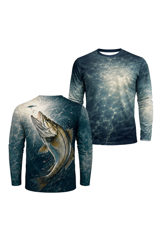 Performance Fishing Long Sleeve - Midnight Current Snook Lure - ULS500K image 1