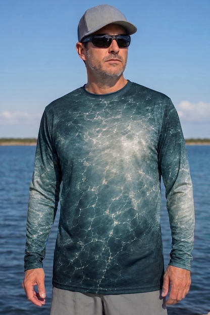 Performance Fishing Long Sleeve - Midnight Current Snook Lure - ULS500K image 3