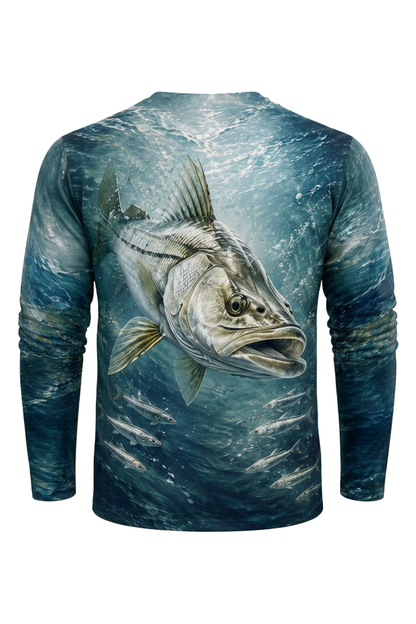 Performance Fishing Long Sleeve - Ocean Tide Snook Pursuit - ULS501K image 5