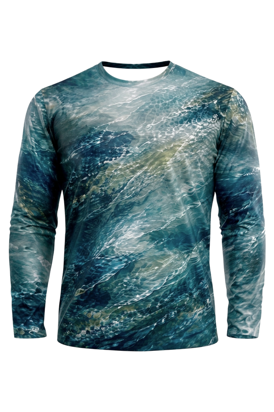 Performance Fishing Long Sleeve - Ocean Tide Snook Pursuit - ULS501K image 6