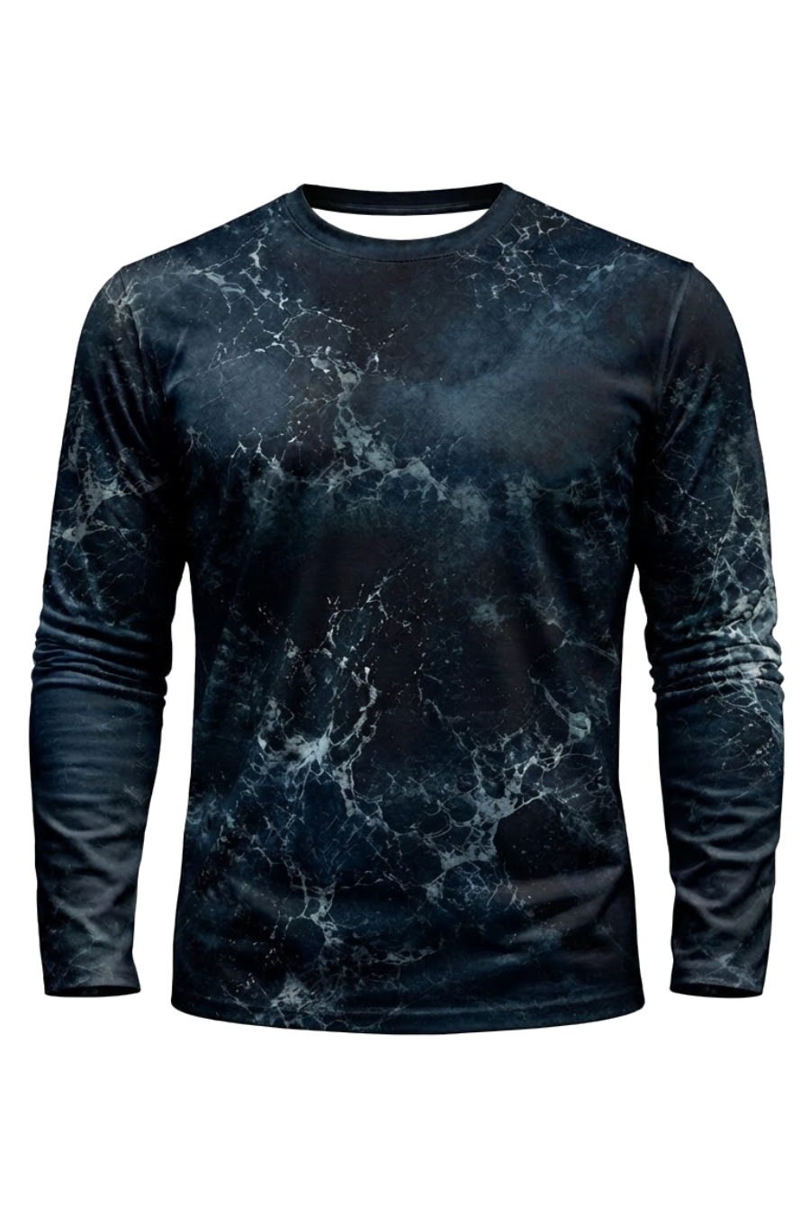 Performance Fishing Long Sleeve - Abyssal Megalodon Rise - ULS504K image 6