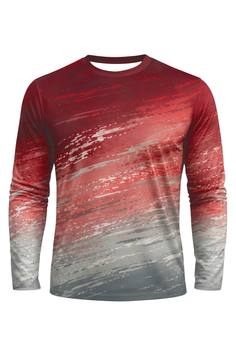 Performance Fishing Long Sleeve - Crimson Tide Striped Bass Strike - ULS506K image 6