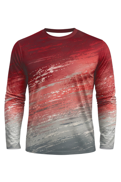 Performance Fishing Long Sleeve - Crimson Tide Striped Bass Strike - ULS506K image 6