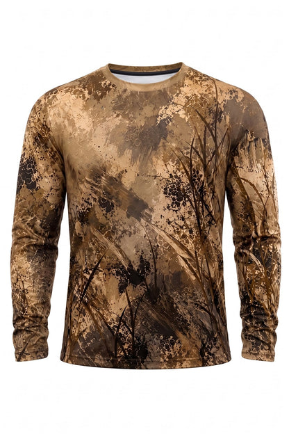Performance Hunting Long Sleeve - Autumn Prairie Pheasant Flight - ULS509K image 6