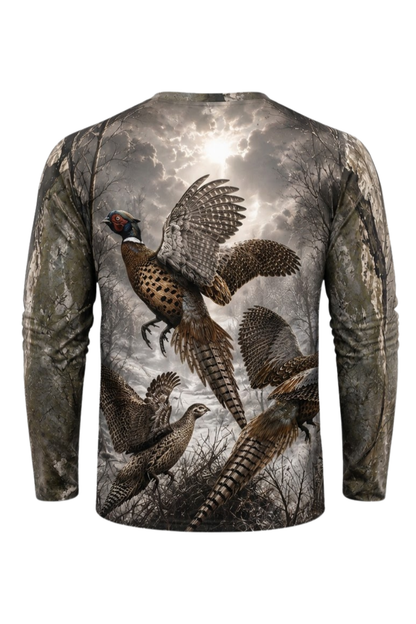 Performance Hunting Long Sleeve - Timber Shadow Pheasant Flush - ULS510K image 5