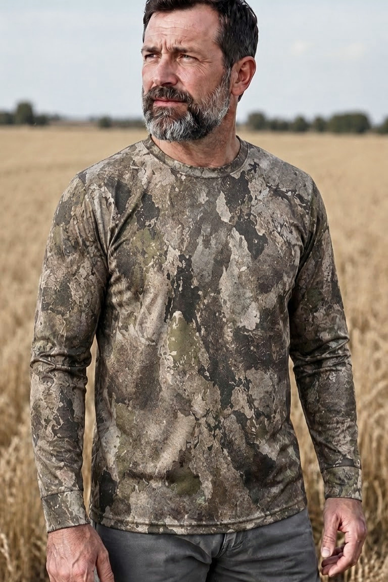 Performance Fishing Long Sleeve - Sunset Ridge Pheasant Escape - ULS511K image 3