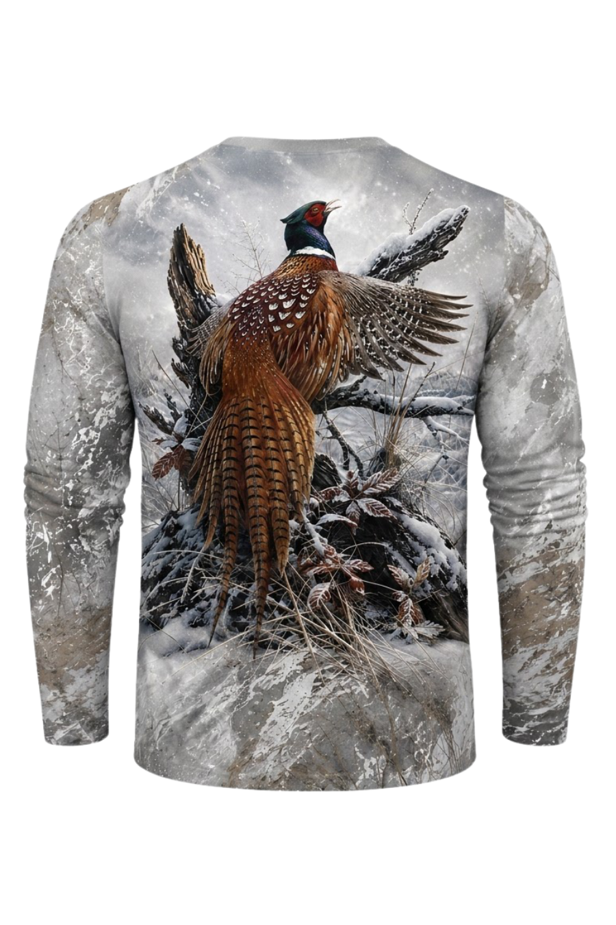 Performance Hunting Long Sleeve - Frozen Timber Pheasant Call - ULS512K image 5