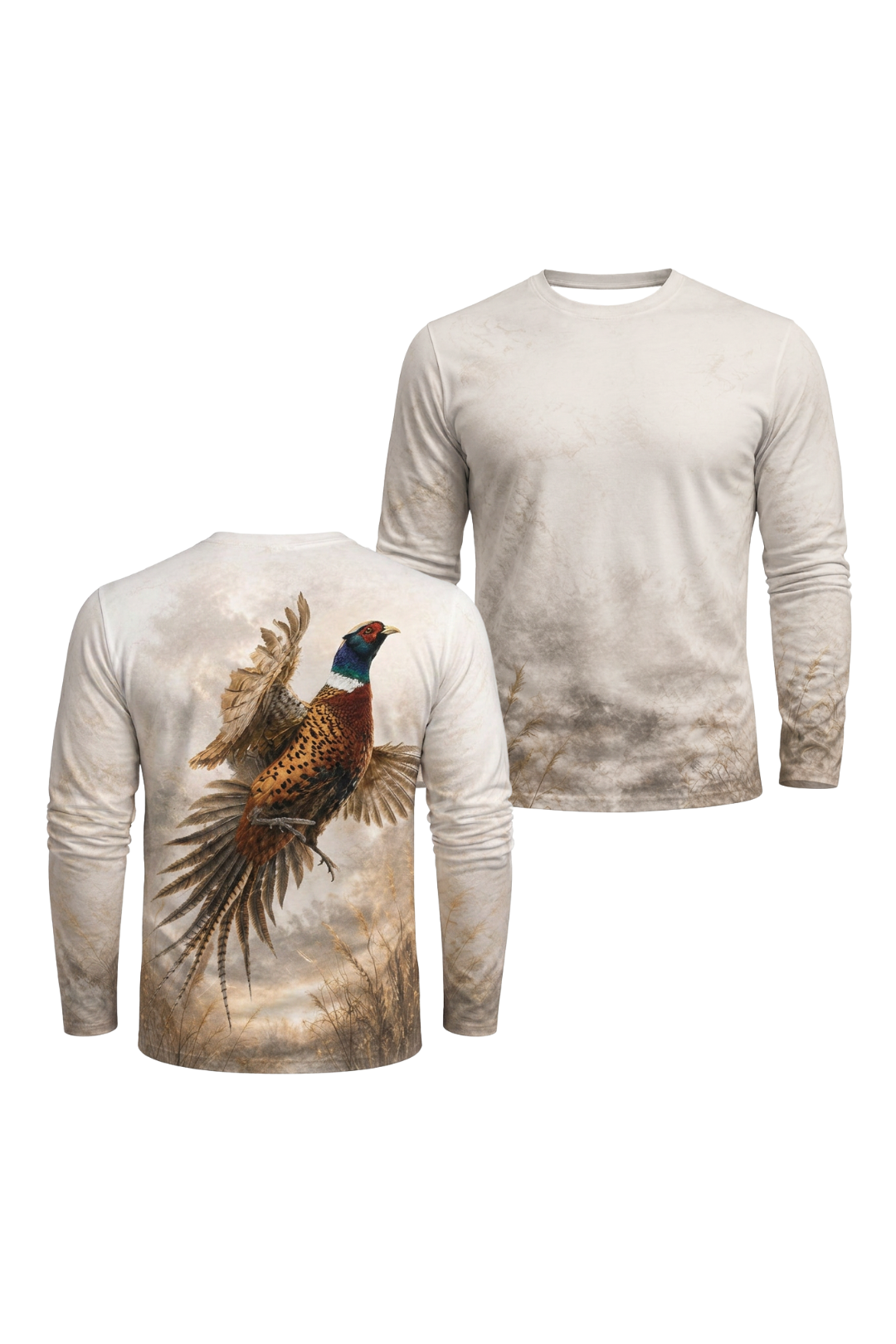 Performance Hunting Long Sleeve - Misty Prairie Pheasant Soar - ULS513K image 1