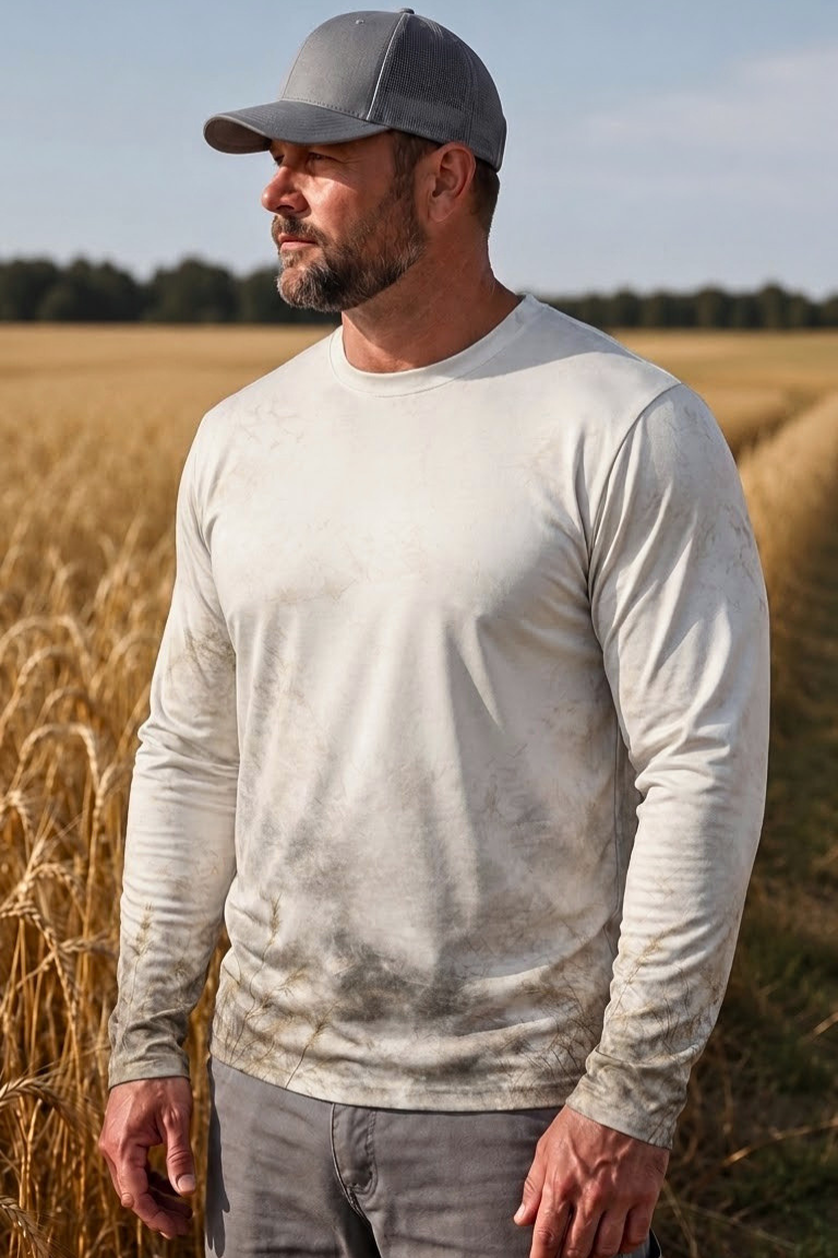 Performance Hunting Long Sleeve - Misty Prairie Pheasant Soar - ULS513K image 3