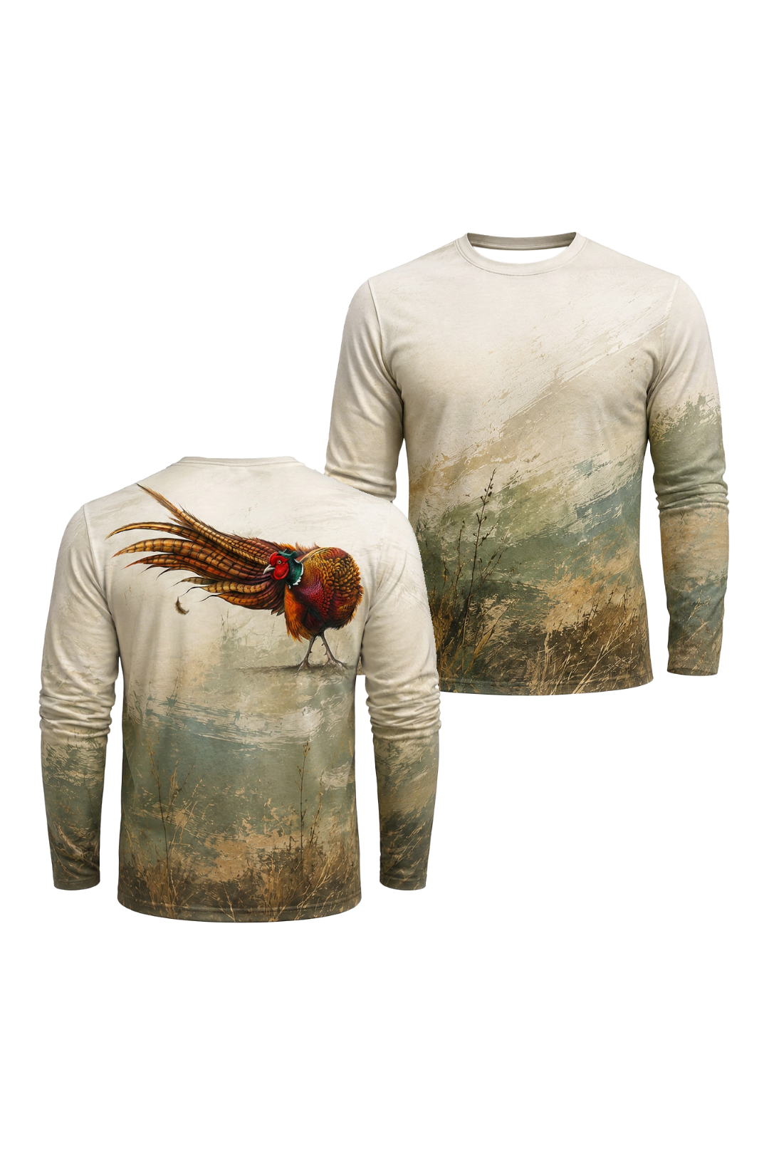 Performance Hunting Long Sleeve - Sage Brush Pheasant Stride - ULS515K image 1