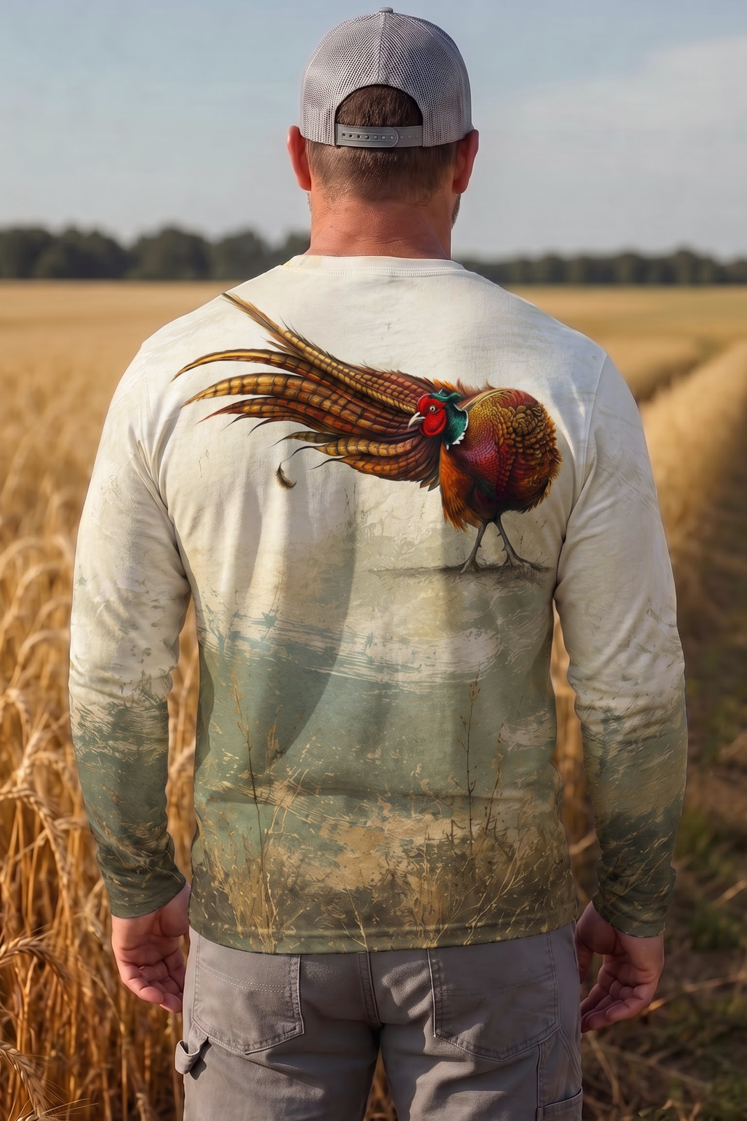 Performance Hunting Long Sleeve - Sage Brush Pheasant Stride - ULS515K image 2
