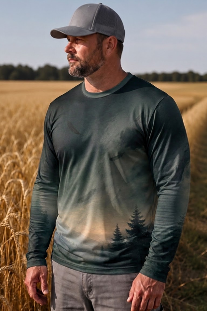 Performance Hunting Long Sleeve - Golden Pheasant Forest Haven - ULS516K image 3