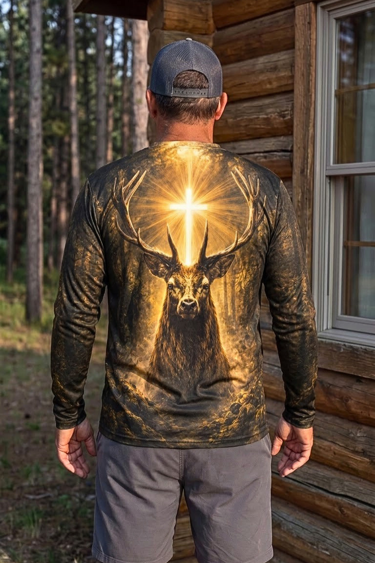 Performance Hunting Long Sleeve - Covenant of the Golden Antler - ULS520K image 2