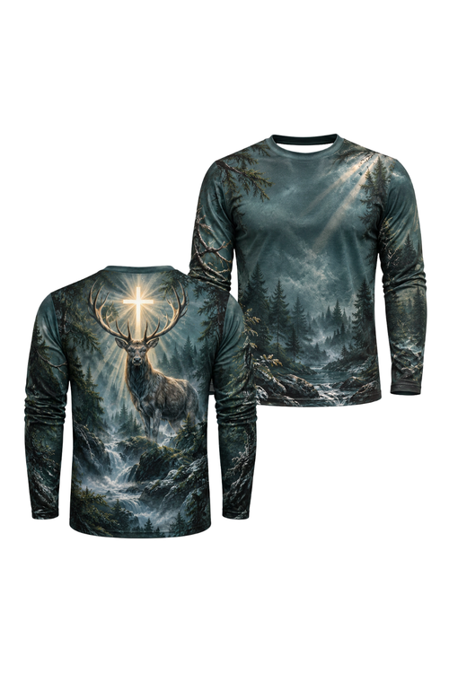 Performance Hunting Long Sleeve - Radiant Crown Pine Cascade - ULS521K image 1