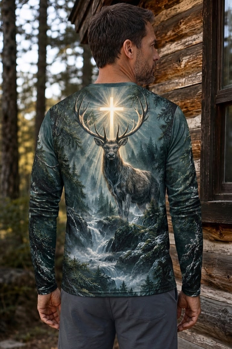 Performance Hunting Long Sleeve - Radiant Crown Pine Cascade - ULS521K image 2