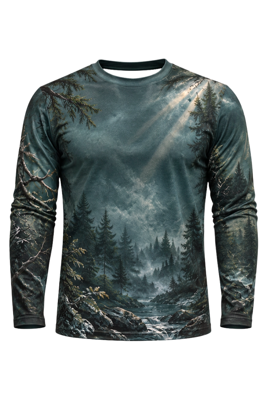 Performance Hunting Long Sleeve - Radiant Crown Pine Cascade - ULS521K image 6