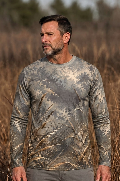 Performance Hunting Long Sleeve - Prairie Ember Pheasant Flight - ULS523K image 3