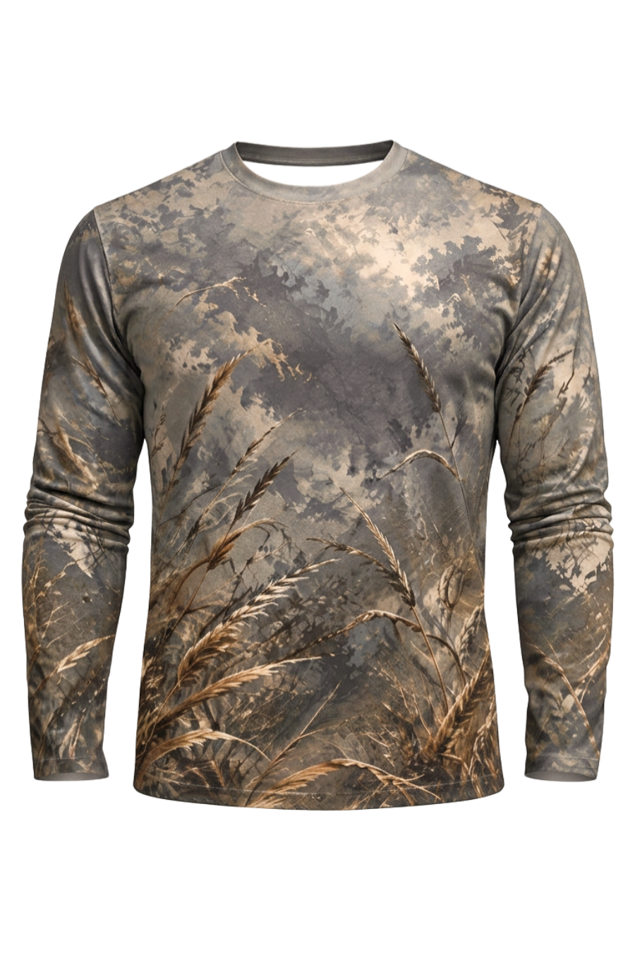 Performance Hunting Long Sleeve - Prairie Ember Pheasant Flight - ULS523K image 6