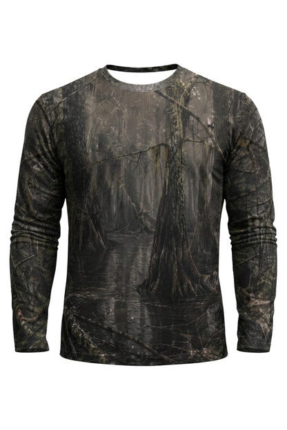 Performance Hunting Long Sleeve - Cypress Swamp Wood Duck - ULS524K image 6