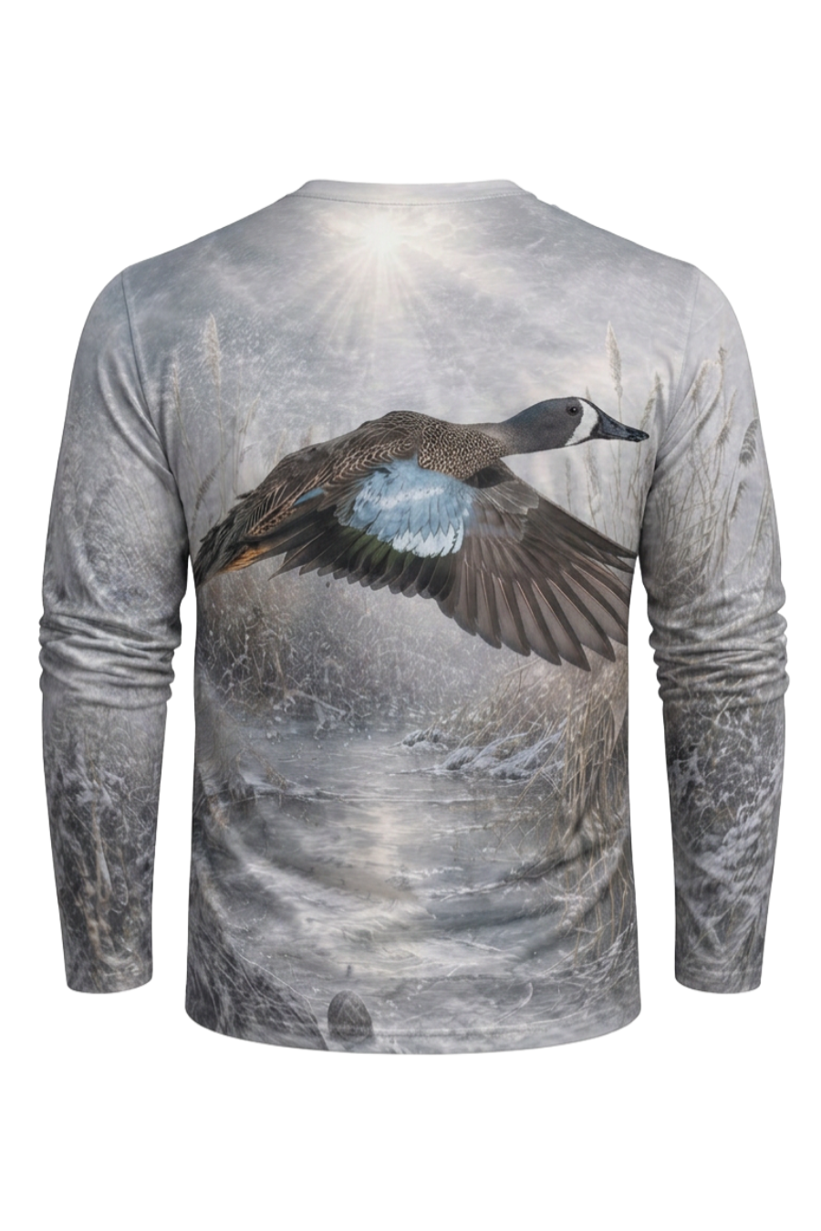 Performance Hunting Long Sleeve - Frost Marsh Teal Soar - ULS526K image 5
