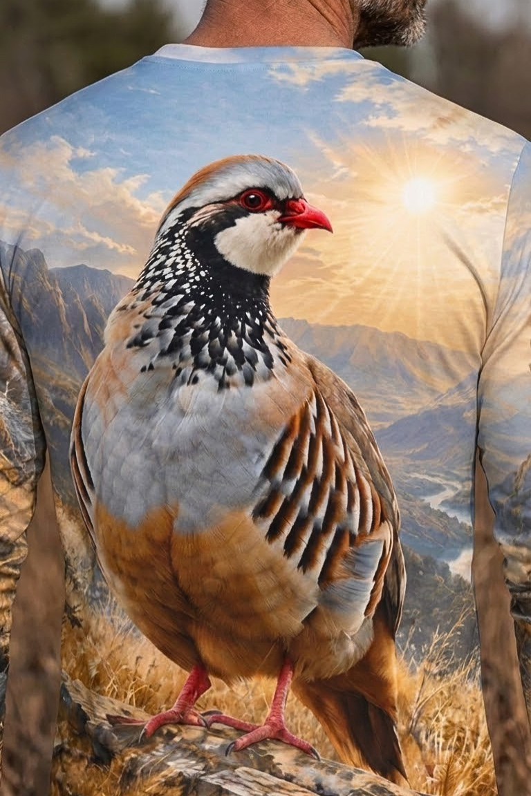 Performance Hunting Long Sleeve - Sunlit Canyon Chukar Horizon - ULS528K image 4
