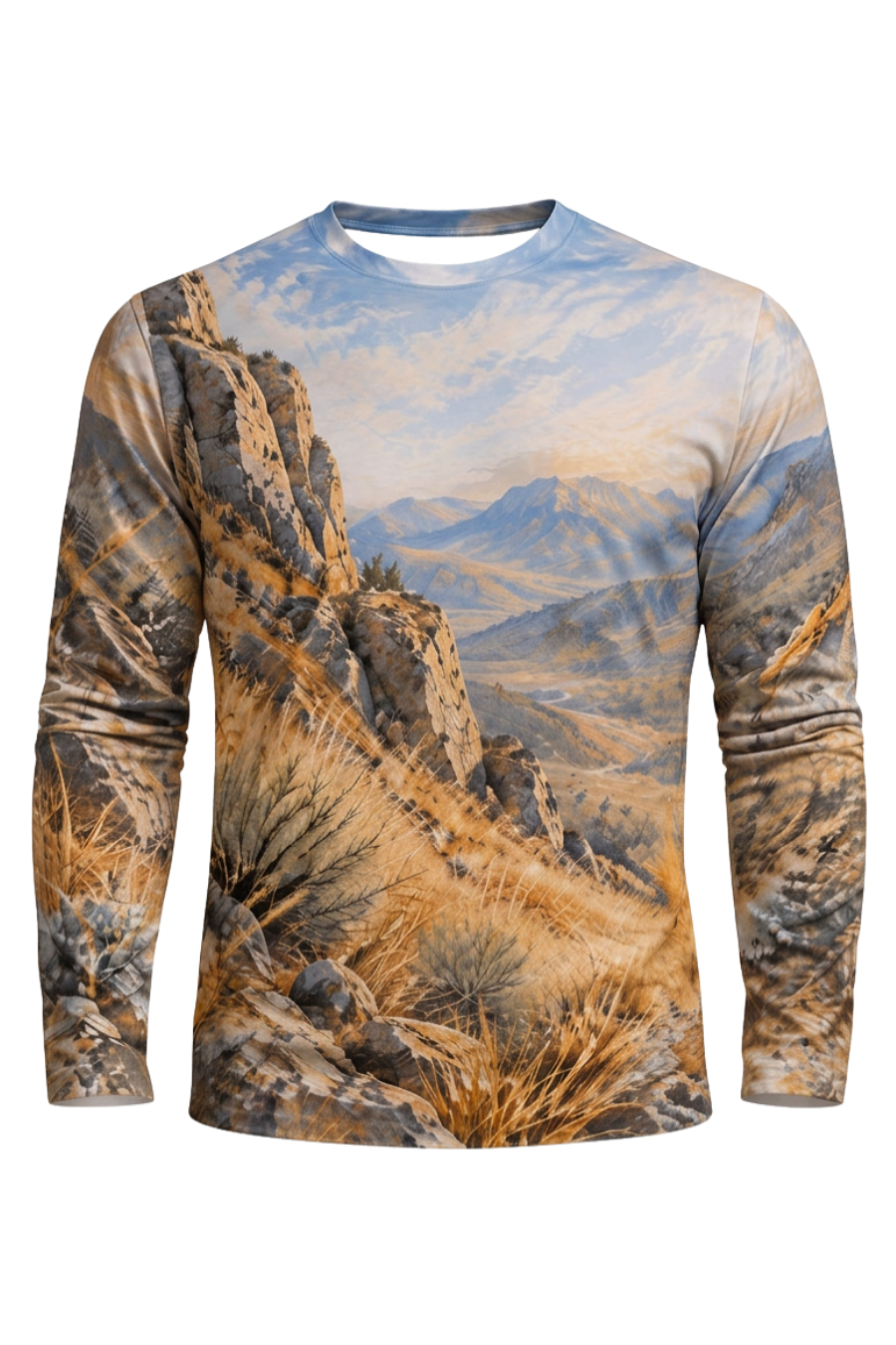 Performance Hunting Long Sleeve - Sunlit Canyon Chukar Horizon - ULS528K image 6