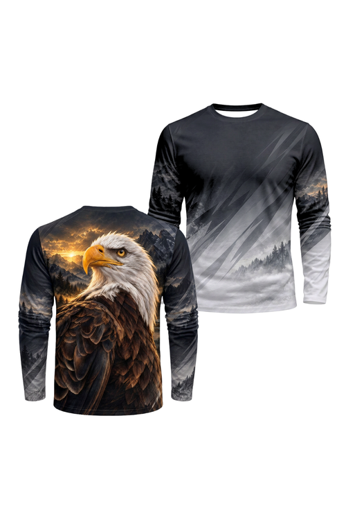 Performance Hunting Long Sleeve - Golden Summit Eagle Monarch - ULS530K image 1