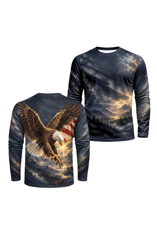 Performance Hunting Long Sleeve - Freedom Eagle Ridge Strike - ULS531K image 1