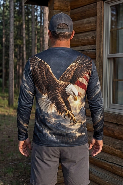 Performance Hunting Long Sleeve - Freedom Eagle Ridge Strike - ULS531K image 2