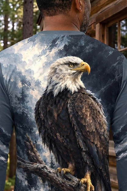 Performance Hunting Long Sleeve - Storm Ridge Eagle Perch - ULS532K image 4