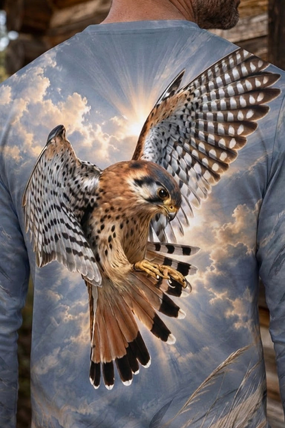 Performance Hunting Long Sleeve - Sunlit Kestrel Sky Dive - ULS533K image 4