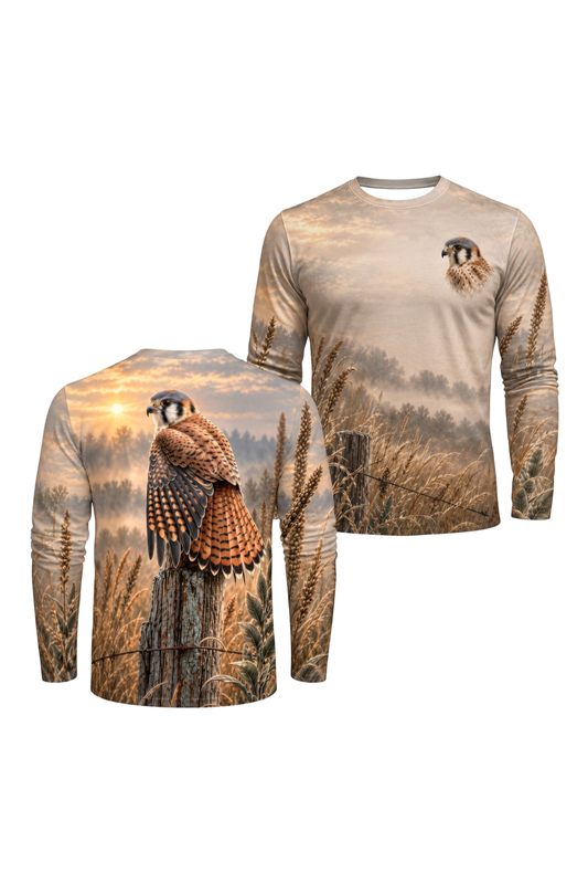 Performance Hunting Long Sleeve - Golden Meadow Kestrel Guard - ULS534K image 1