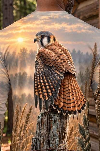 Performance Hunting Long Sleeve - Golden Meadow Kestrel Guard - ULS534K image 4