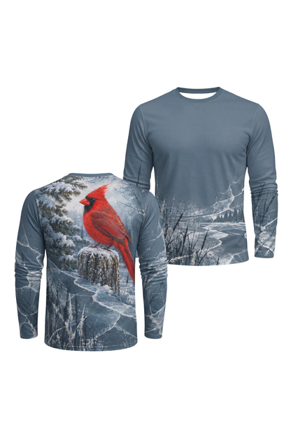 Performance Hunting Long Sleeve - Crimson Cardinal Frost Haven - ULS535K image 1