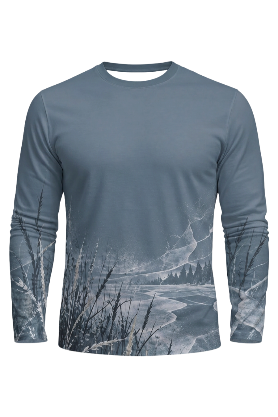 Performance Hunting Long Sleeve - Crimson Cardinal Frost Haven - ULS535K image 6