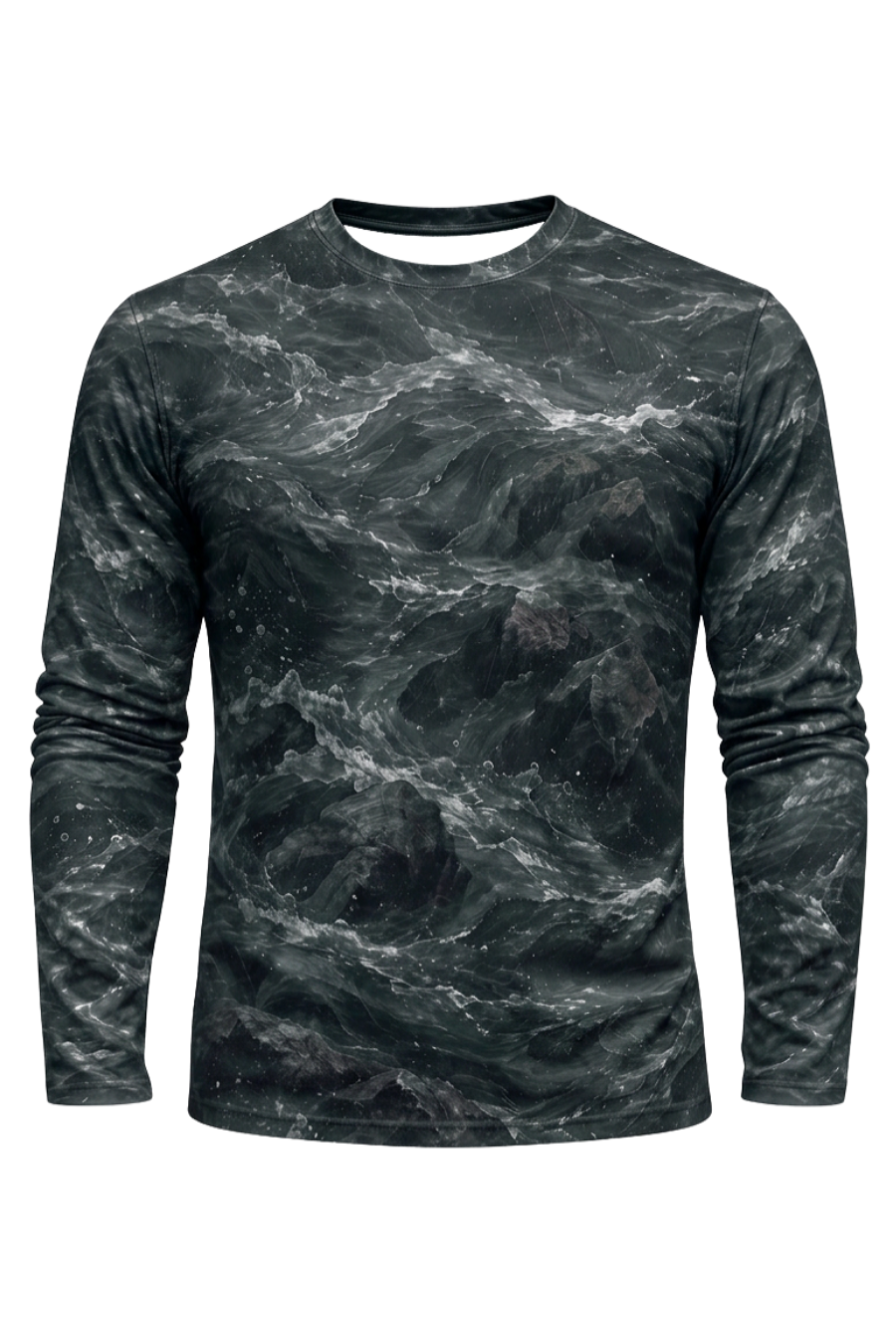 Performance Fishing Long Sleeve - Dark Current Salmon Strike - ULS545K image 6