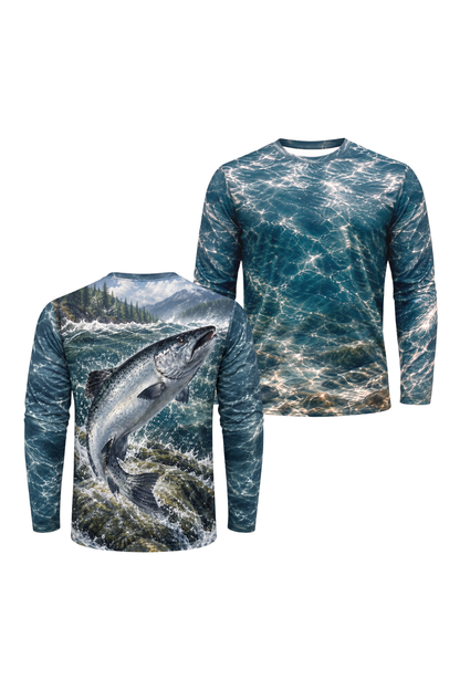 Performance Fishing Long Sleeve - River Salmon Surge - ULS550K image 1