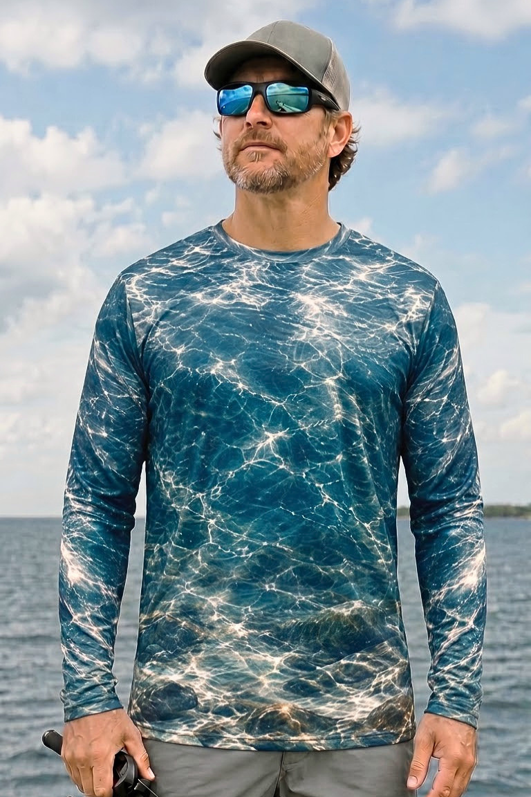 Performance Fishing Long Sleeve - River Salmon Surge - ULS550K image 3
