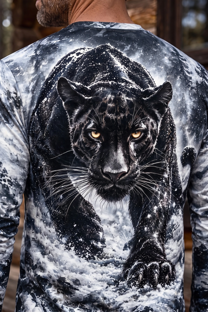 Performance Hunting Long Sleeve - Frozen Ridge Panther Stalker - ULS570K image 4