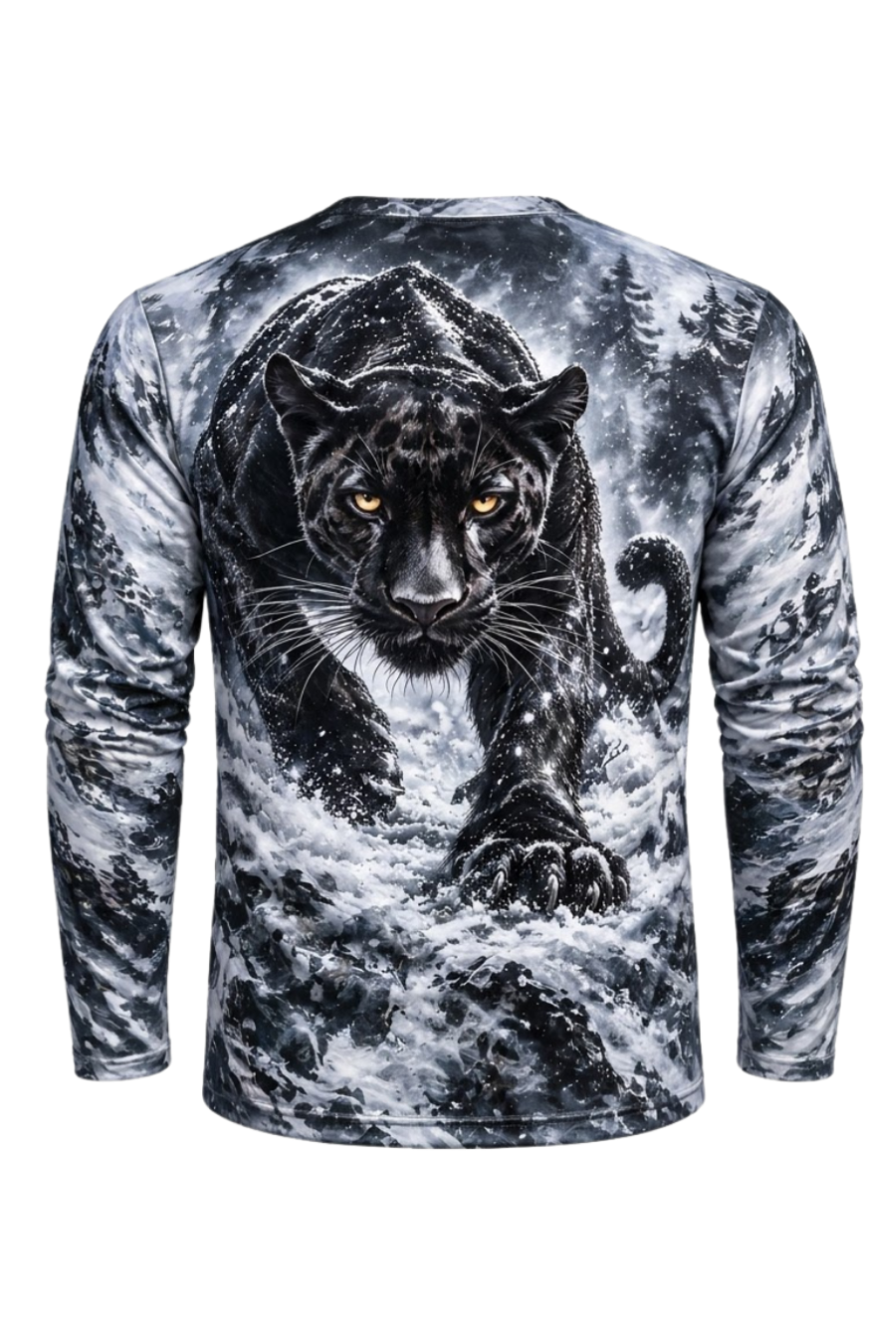 Performance Hunting Long Sleeve - Frozen Ridge Panther Stalker - ULS570K image 5