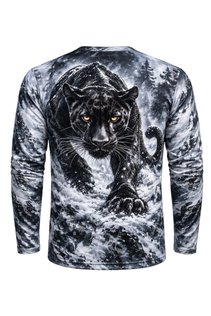 Performance Hunting Long Sleeve - Frozen Ridge Panther Stalker - ULS570K image 5