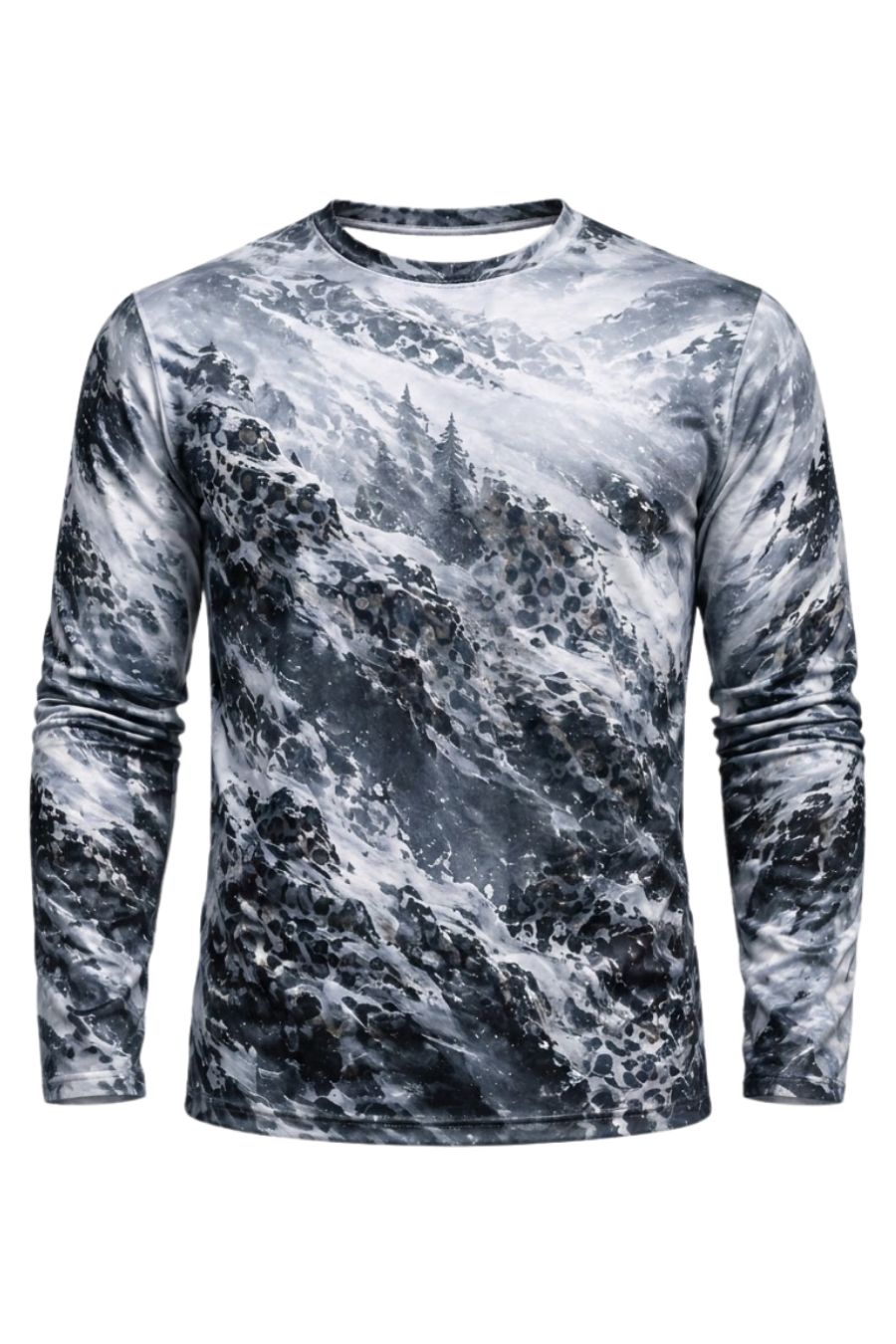 Performance Hunting Long Sleeve - Frozen Ridge Panther Stalker - ULS570K image 6